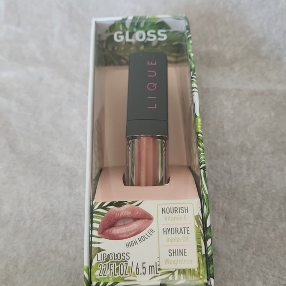 Lique "High Roller" Lip Gloss 6.5 mL New-Sealed